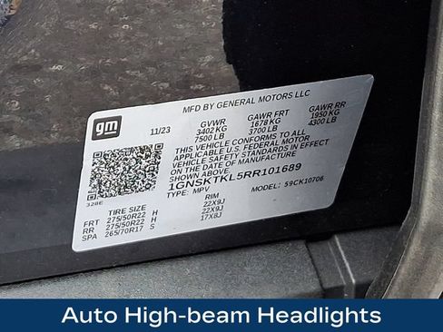 Used 2024 Chevrolet Tahoe High Country w/ Premium Package AWD/4WD image 30