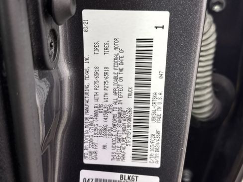 Used 2021 Toyota Tundra SR5 AWD/4WD image 33