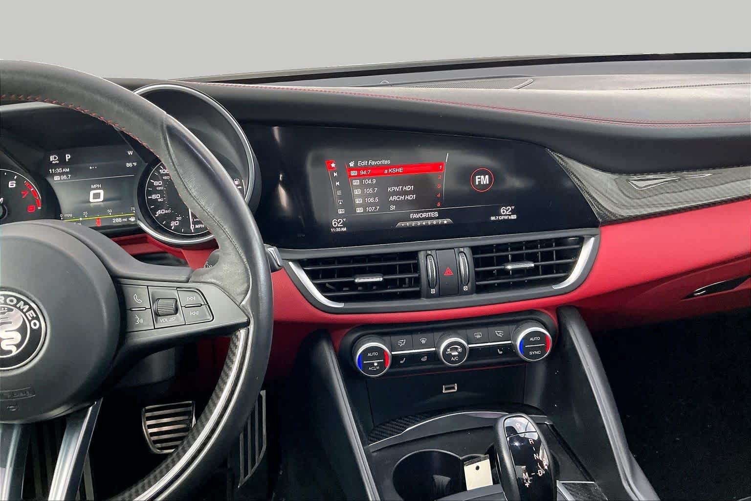 Used 2018 Alfa Romeo Giulia Quadrifoglio w/ Driver Assist Dynamic Package RWD image 7