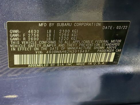 Used 2022 Subaru Legacy Sport AWD/4WD image 39