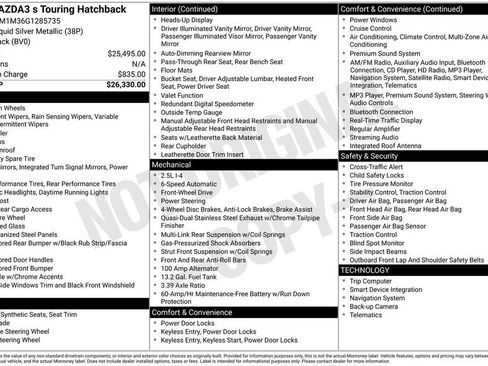 Used 2016 MAZDA MAZDA3 s Touring image 42