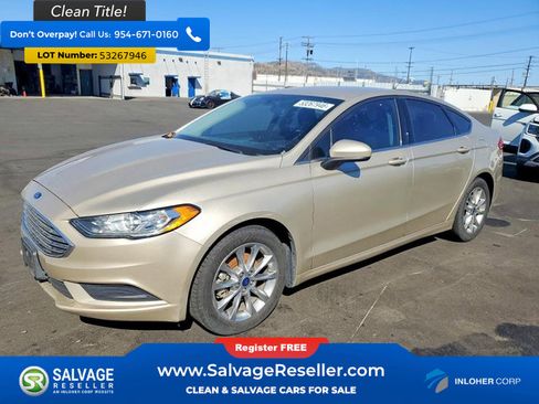 Used 2017 Ford Fusion SE FWD image 1