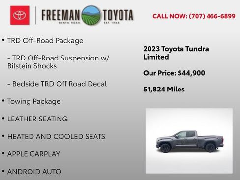 Used 2023 Toyota Tundra Limited w/ TRD Off-Road Package image 9