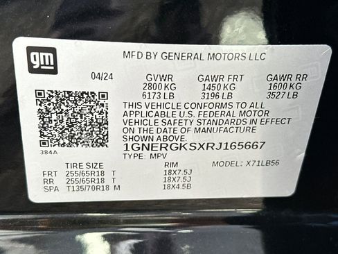 Certified 2024 Chevrolet Traverse LT image 42