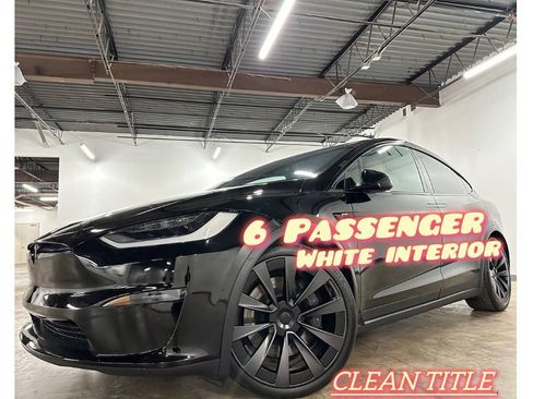 Used 2022 Tesla Model X Plaid AWD/4WD image 1