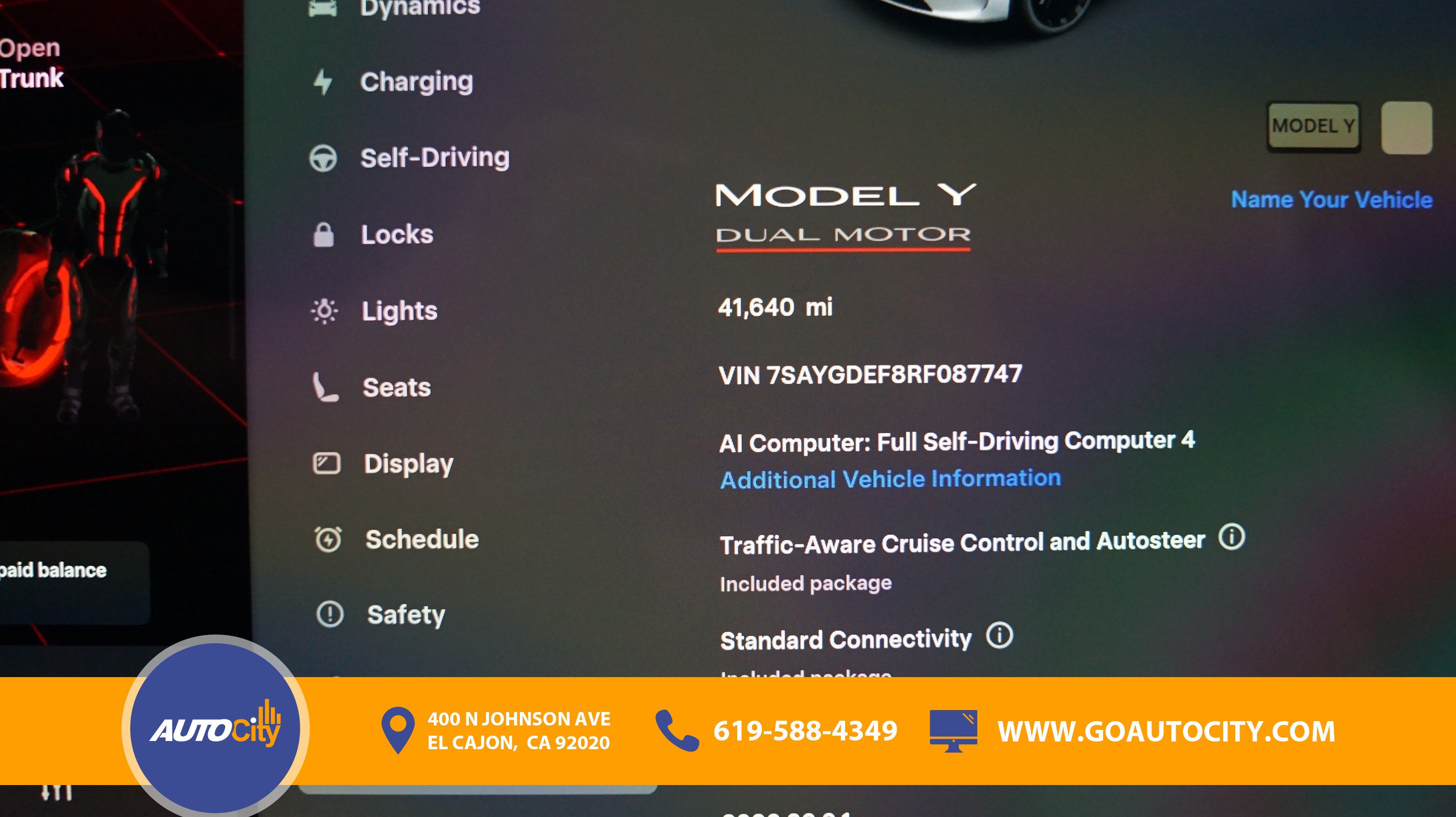 Used 2024 Tesla Model Y Performance AWD/4WD image 3