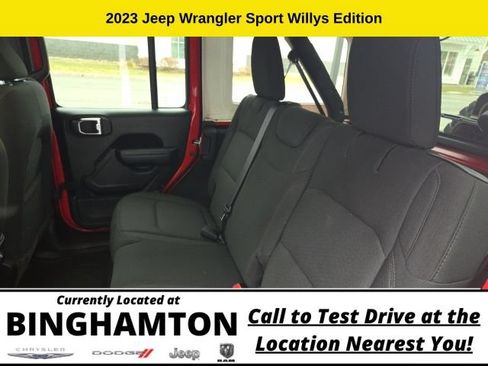 Used 2023 Jeep Wrangler Unlimited Sport AWD/4WD image 8