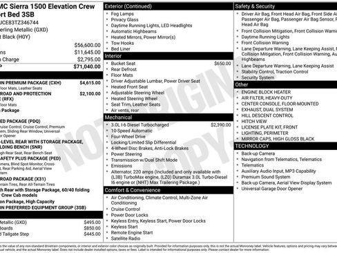 New 2026 GMC Sierra 1500 Elevation w/ Elevation Premium Package AWD/4WD image 10
