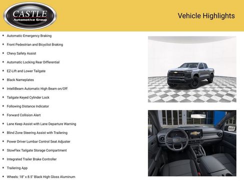 New 2026 Chevrolet Colorado W/T w/ WT Custom Package image 7