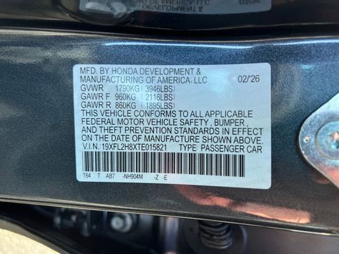 New 2026 Honda Civic Sport image 18