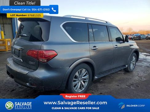 Used 2017 INFINITI QX80 4WD image 4