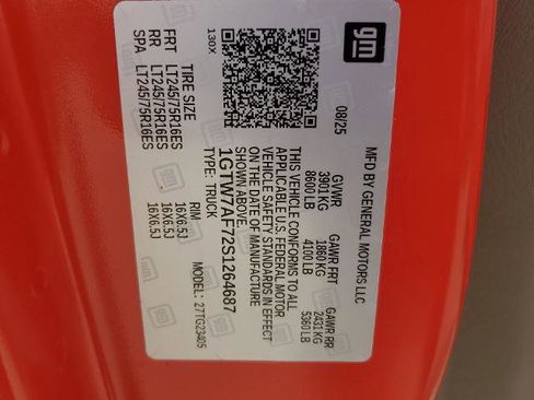 New 2025 GMC Savana 2500 w/ Driver Convenience Package image 36