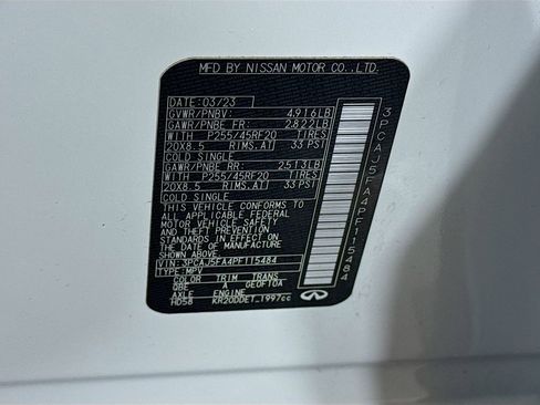 Certified 2023 INFINITI QX50 Sport FWD image 43