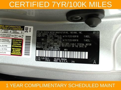 Used 2023 Toyota Sienna XSE AWD/4WD image 30