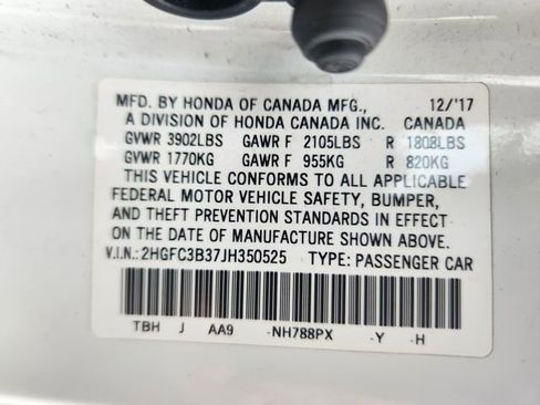 Used 2018 Honda Civic EX-T image 24