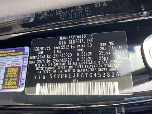 New 2026 Kia Sorento SX image 49