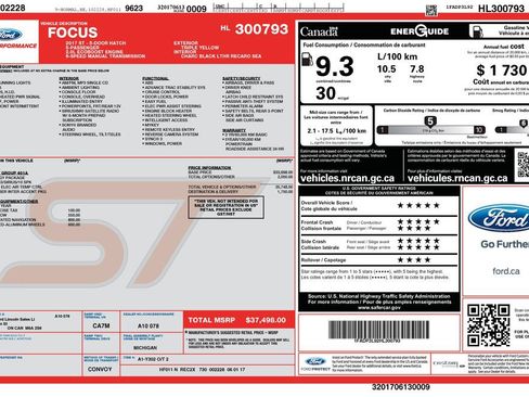 Used 2017 Ford Focus ST image 10