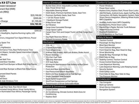 Certified 2025 Kia K4 GT-Line image 35