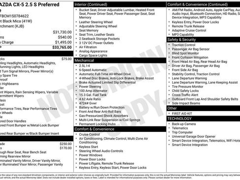 New 2025 MAZDA CX-5 AWD 2.5 S w/ Preferred Package image 6