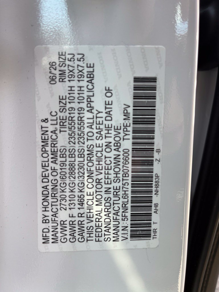 Certified 2026 Honda Odyssey Sport-L image 11