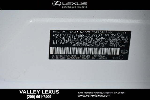 Used 2015 Lexus LS 460 w/ Comfort Package RWD image 23