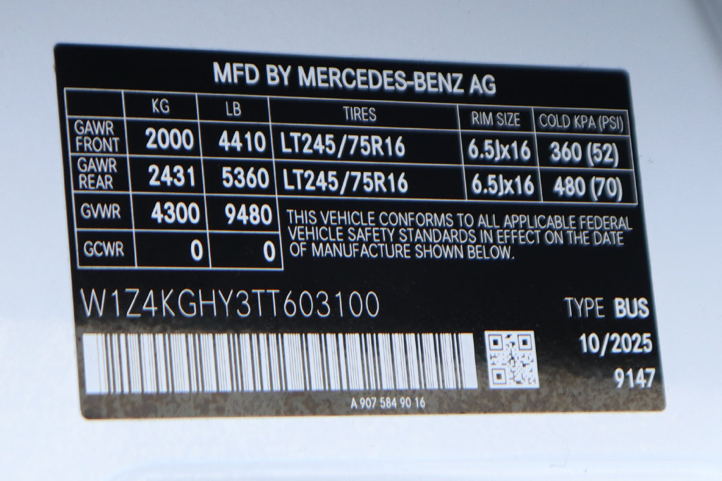 Used 2026 Mercedes-Benz Sprinter 2500 image 51