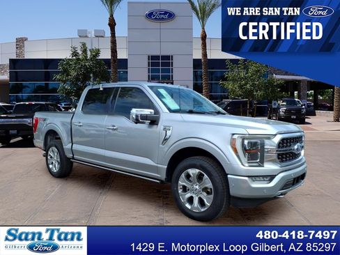 Used 2021 Ford F150 Platinum w/ Equipment Group 701A High AWD/4WD image 1