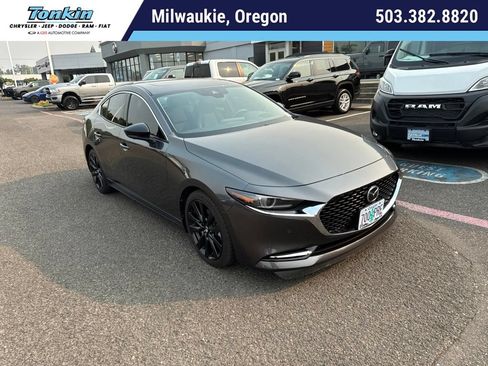 Used 2021 MAZDA MAZDA3 2.5 Turbo Sedan w/Premium Plus AWD/4WD image 1