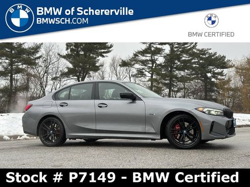 Certified 2023 BMW 330e xDrive w/ M Sport Package image 1