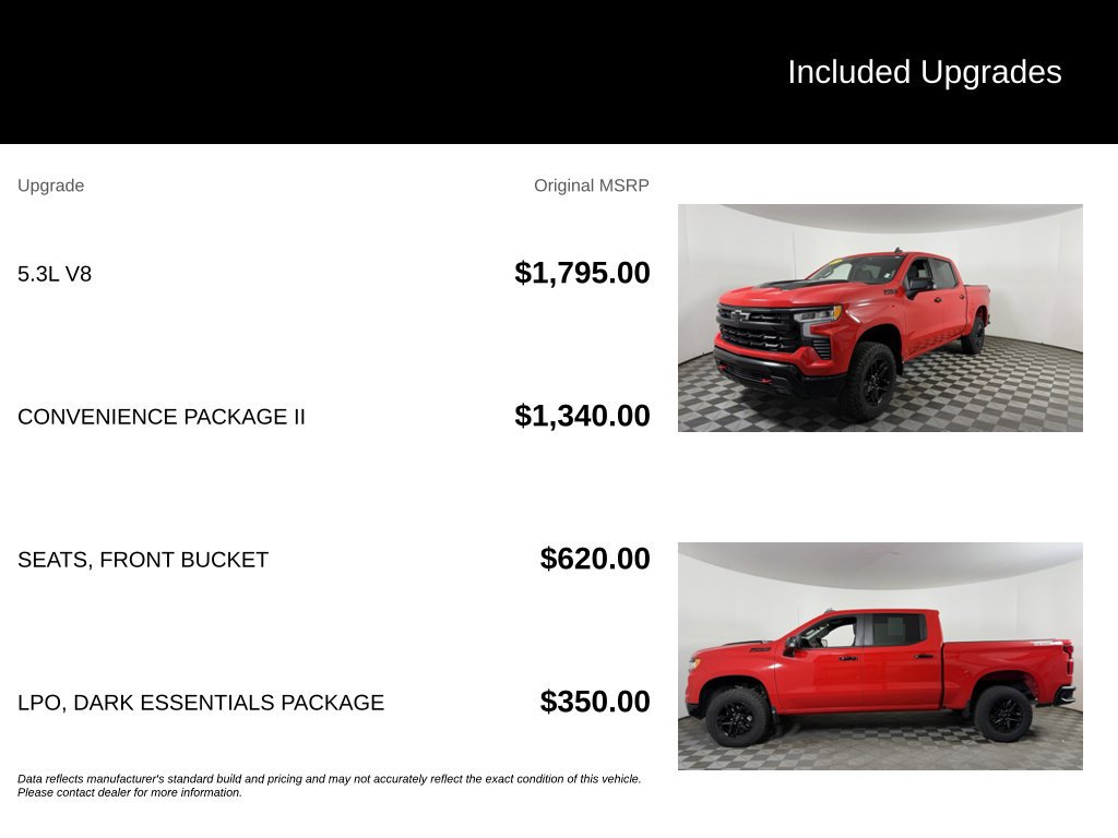Used 2024 Chevrolet Silverado 1500 LT Trail Boss w/ Convenience Package II AWD/4WD image 6