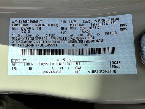 New 2025 Ford Ranger XL image 13