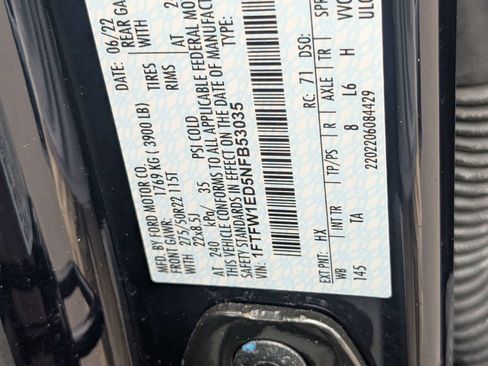 Used 2022 Ford F150 Limited AWD/4WD image 20