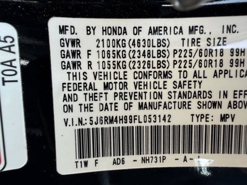 Used 2015 Honda CR-V Touring image 36