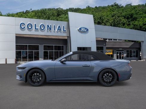 New 2025 Ford Mustang Convertible w/ Mustang Nite Pony Package RWD image 3