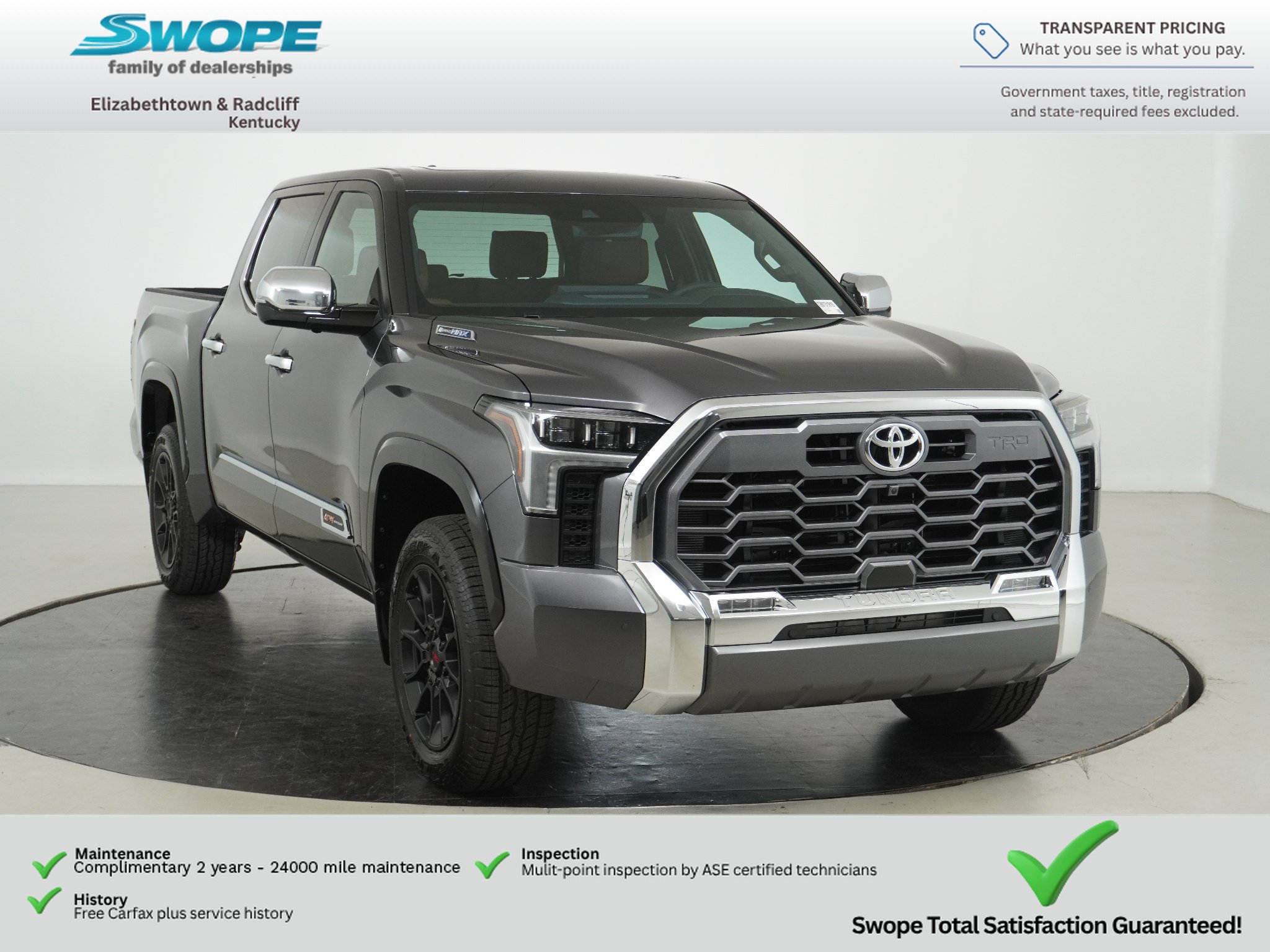 New 2026 Toyota Tundra 1794 Edition AWD/4WD image 1