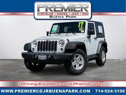 Certified 2017 Jeep Wrangler Sport w/ Quick Order Package 24S