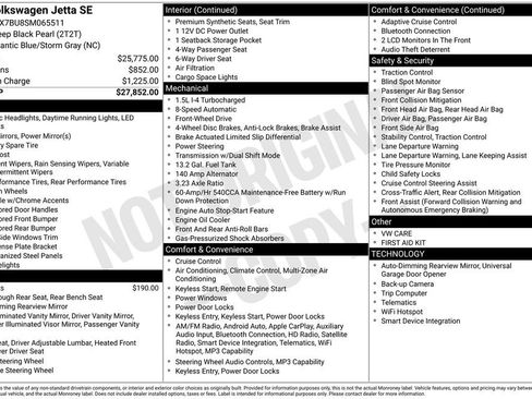 Used 2025 Volkswagen Jetta SE FWD image 16