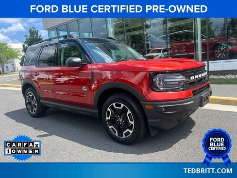 Certified 2024 Ford Bronco Sport Outer Banks w/ Tech Package AWD/4WD image 1