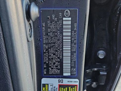 Used 2022 Lexus ES 350 w/ Premium Package image 24