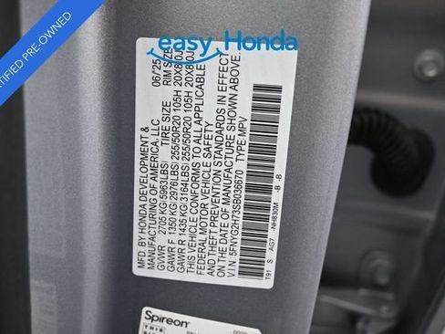 Used 2025 Honda Pilot Touring image 18