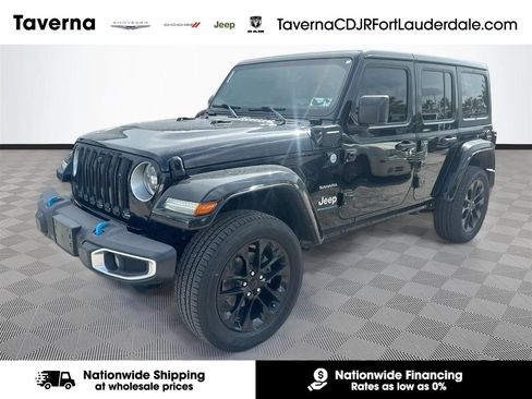 Used 2023 Jeep Wrangler Unlimited Sahara w/ Cold Weather Group AWD/4WD image 1