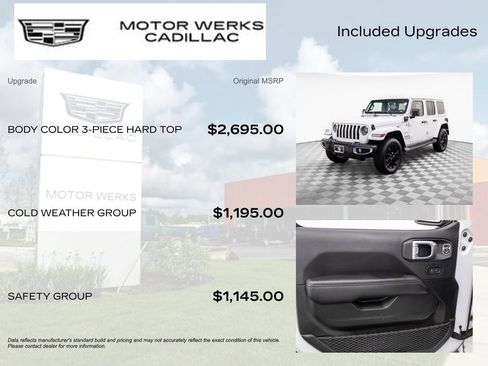 Used 2022 Jeep Wrangler Unlimited Sahara w/ Cold Weather Group image 4