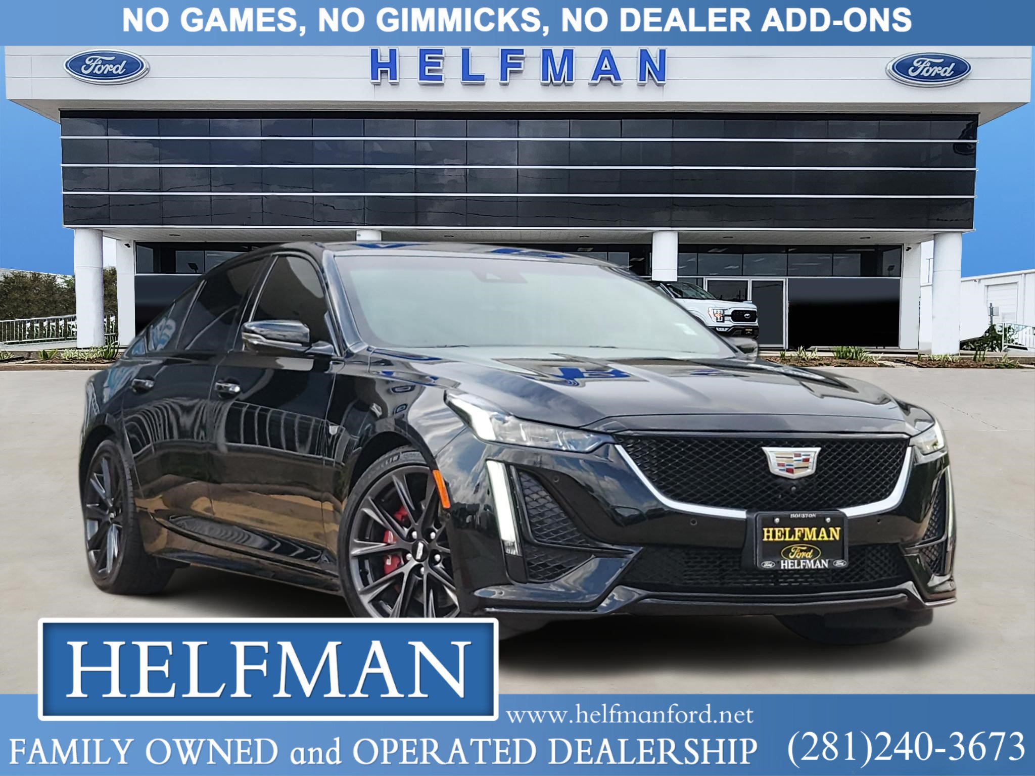 Used 2024 Cadillac CT5 Sport w/ Parking Package RWD image 1