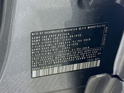 Used 2025 Volkswagen Taos S image 12