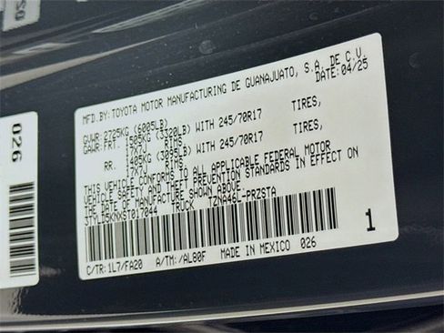 Certified 2025 Toyota Tacoma SR image 29