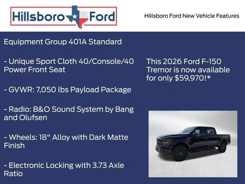 New 2026 Ford F150 Tremor w/ Tow/Haul Package AWD/4WD image 5