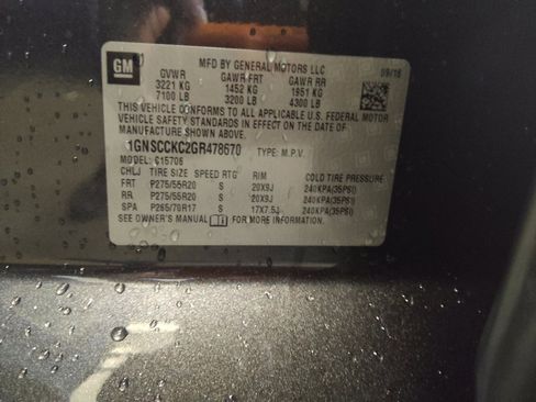 Used 2016 Chevrolet Tahoe LTZ RWD image 33