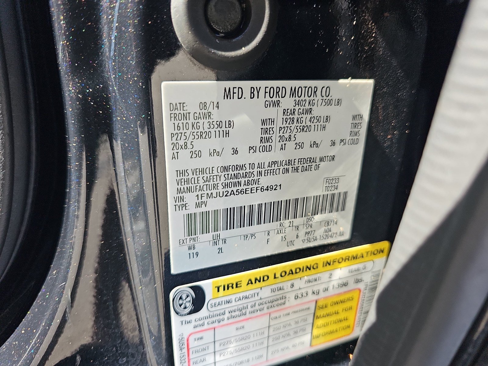 Used 2014 Ford Expedition Limited w/ Equipment Group 301A AWD/4WD image 30