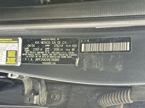 Used 2024 Kia Forte LXS FWD image 12