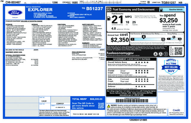 New 2026 Ford Explorer ST RWD image 29